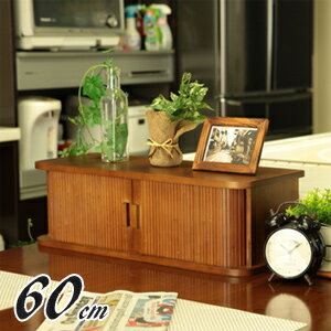 カウンター上ラック 【ジャバラ扉式カウンター上収納 幅60cm KTX-60】 【送料無料】 [カウンター上を上..