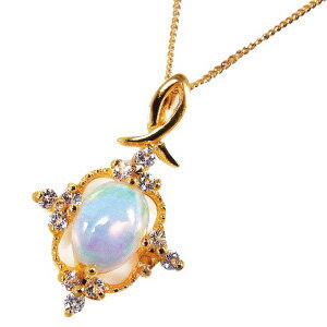 ネックレス ゴールド レディース ★送料無料・代引料無料★【エレガントオパールネックレス IC808 1980041】 トパーズネックレス アンティーク調 おしゃれ