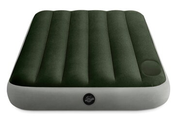 どこでも使えるエアーベッド シングル ★保証付★【INTEX DURA-BEAM DOWNY AIRBED 64761】 エアベッド シングルベッド 一人用 シングルサイズ