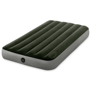 どこでも使えるエアーベッド シングル ★保証付★【INTEX DURA-BEAM DOWNY AIRBED 64761】 エアベッド シングルベッド 一人用 シングルサイズ