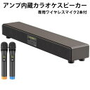 カラオケ カラオケセット ★送料無料・マイク2本付★【カラオケ サウンドプロ TKMI-002】 カラオケマシン カラオケマシーン Bluetooth搭載 家庭用カラオケ カラオケ機器