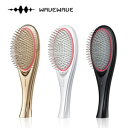 \ページ限定・ティースプーン付/ 電動クッションブラシ【送料無料】【WAVEWAVE EMS Brush Air】充電式ヘアブラシ ヘアケア 軽量 マイナスイオ...