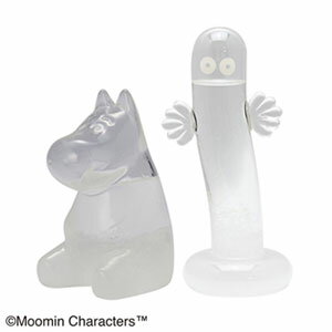 ムーミンとニョロニョロのセット【送料無料】【ムーミン＆ニョロニョロ ストームグラス セット】Fun Science 北欧インテリア 贈り物 ギフト プレゼント 飾り物 お祝い 置き物 誕生日 クリスマス