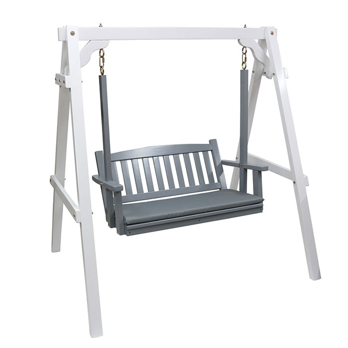 ガーデン家具【送料無料】【天然木製スウィングベンチ 「Elan」(エラン) EL-SW148】