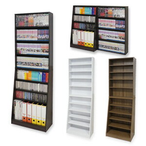 ＼ページ限定・ティースプーン付／　クロシオ 大容量ホームシェルフ 幅60 【送料無料】 ［大容量 多目的シェルフ 省スペース 薄型ブックシェルフ 木製 幅60 ハイタイプ本棚]