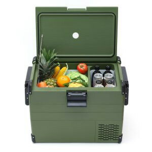 Rakuten - ＼ページ限定・ティースプーン付／　車載冷凍冷蔵庫 40L RLC-CF40 【送料無料】 ［40L 冷蔵冷蔵庫 ポータブル冷凍庫 持ち運び 車用 車載用 2電源 ポータブル冷蔵庫]