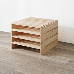 ひのきパレットベッド専用 追加床板4枚組 WB-7723S4