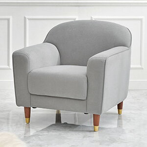 樂天商城 - ＼ページ限定・ティースプーン付／　エレガントソファ カリーナ1P 幅70【送料無料】 ［ファブリックソファ パーソナルソファ 白家具]