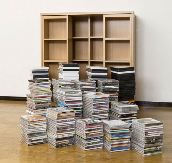 スライド式本棚 【送料無料】【クロシオ 深型スライドシェルフ】 スライド本棚 ブックシェルフ ブックラック cdラック dvdラック オープンシェルフ マガジンラック