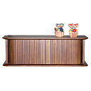 調味料ラック 木製 【完成品】【クロシオ ジャバラスパイスラック D60 93004】[スパイス収納 ラック 調味料収納ラック おしゃれ 木製ラック ジャバラ扉...