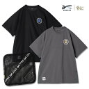 DENHAM X ATHLETA TEE V4 + MESH BAG デンハム アスレタ Tシャツ 半袖 メッシュ バッグ DENHAM ATHLETA フット...