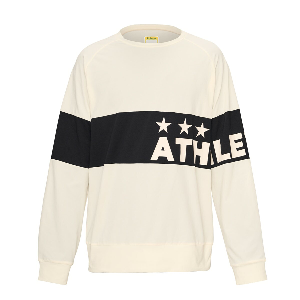 アスレタ ATHLETA 公式 パネル切替クルーシャツ ジュニア(Jr.) キッズ サッカー フ...