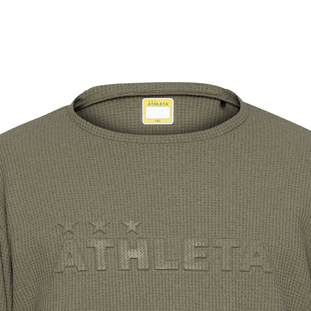 アスレタ公式 楽天市場店のアスレタ ATHLETA テックワッフルLSシャツ(Jr.) 26f サッカー フットサル 03421J｜アングル3