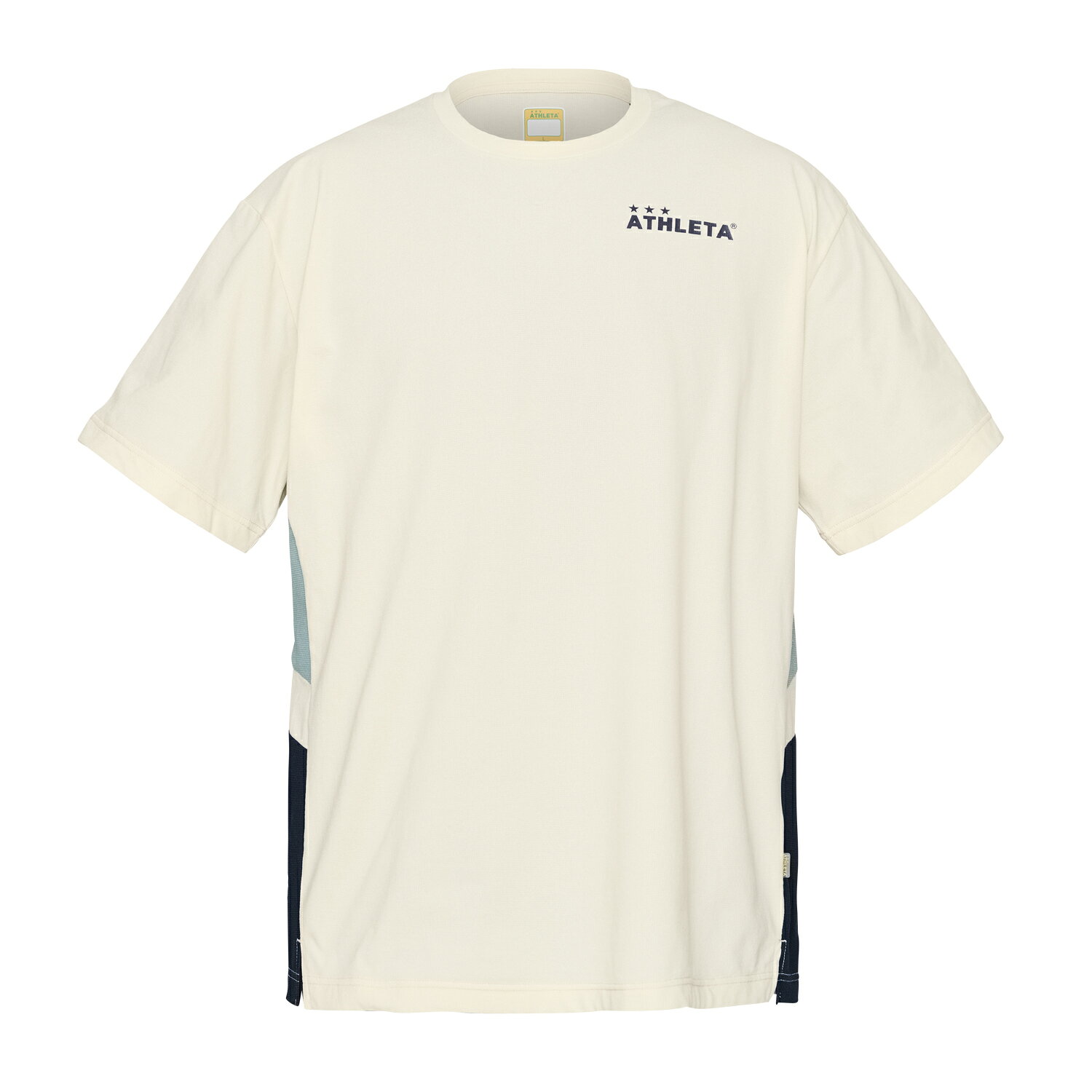 アスレタ公式 楽天市場店のアスレタ ATHLETA 公式 ドライフェザーカラーブロックプラシャツ26s サッカー フットサル 03416｜アングル2