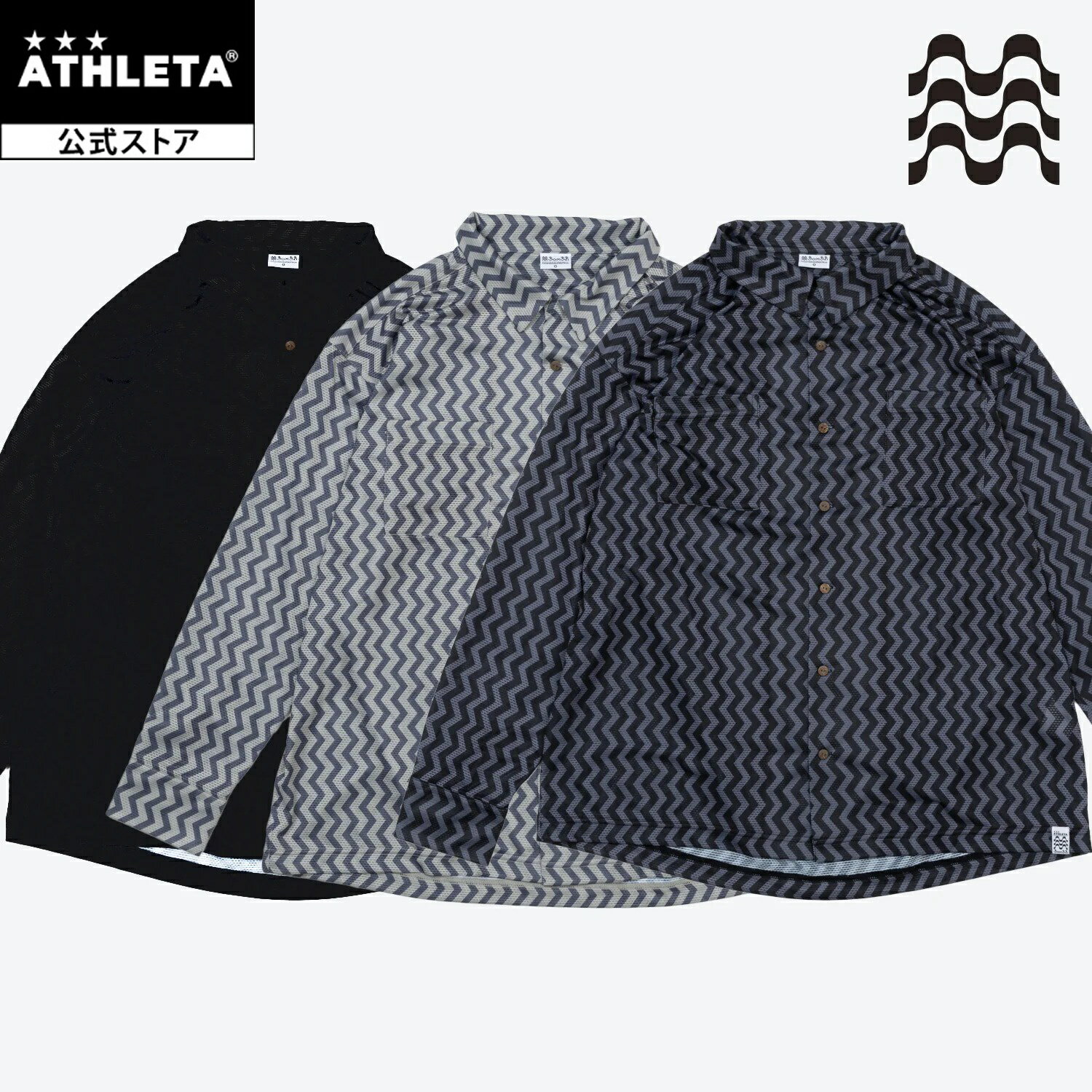 �����쥿 ATHLETA MESH OPEN COLLER SHIRT ���å��� �եåȥ��� BR0315