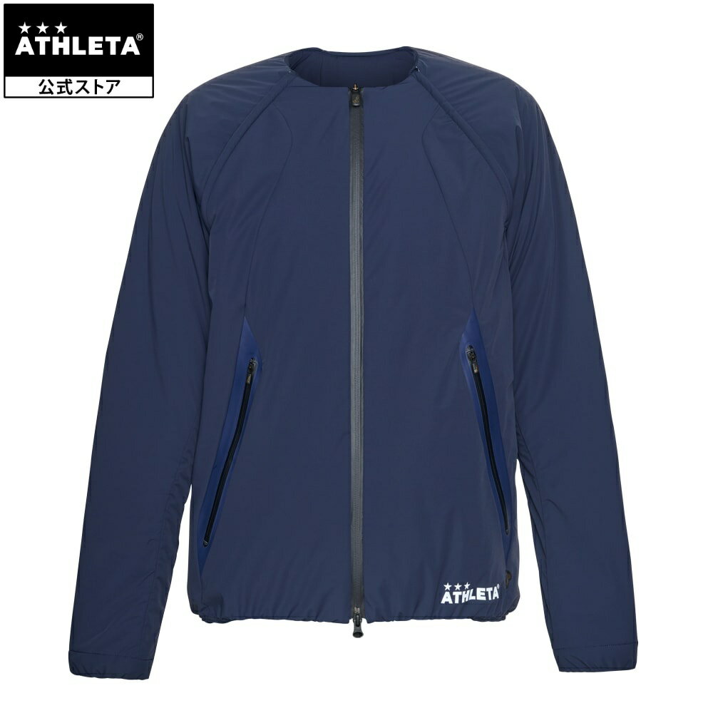 【公式】 アスレタ ATHLETA 中綿 2WAY プルーフジャケット 長袖 ジャケット サッカー フットサル