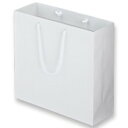 マットコート手提袋 M ホワイト 10枚入 ORMB-M-WH 611-1137