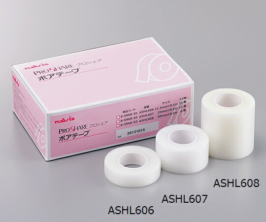 プロシェアポアテープ　ASHL608　幅×長さ：50mm×9.1m　1箱（6巻入）