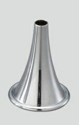 ステンレス　耳鏡(ハルトマン)　04-064-C　先端内径φ5mm×基部外径25mm×全長35mm