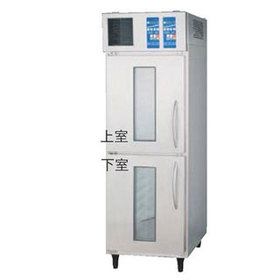 【代引き不可】福島工業株式会社 QBX-216DCLT2 W620×D945(1057)×H1920(1945)mm ベーカリー機器 デュコンディショナー(2室独立制御)
