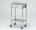 スモールワゴン コンパクトなワゴンをリーズナブルな価格で 引出し付き 450×300×840mm 7.3kg 【代引き不可】