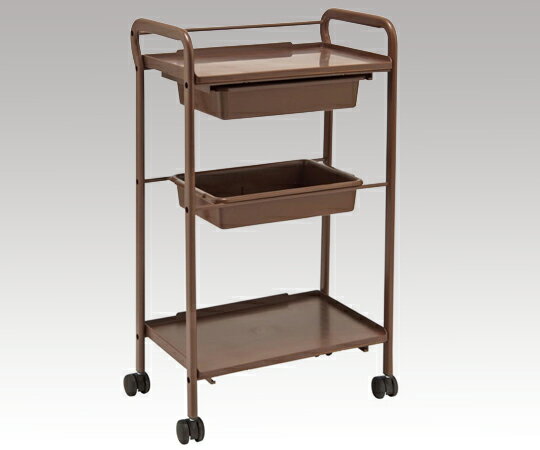 ワゴン 495×330×870mm ブラウン　NVW-BR　※沖縄・離島配送不可　※代引不可