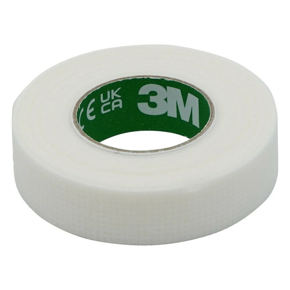 特徴 不織布ですが縦にも横にも、手で素早くきれいに切ることができます。 通気性に優れ、かぶれにくいテープです。 仕様 材質：テープ部／レーヨン・ポリエステル不織布、粘着剤／アクリル系粘着剤 幅×長さ：12.5mm×9.1m 入数：1箱（12巻入） 型番：1534SP-0