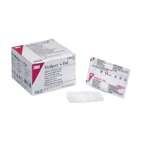 メディポアプラス 50×72mm（パッドドレッシング）1箱（50枚入）　3562E