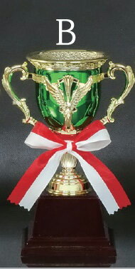 優勝カップ(外径8.8cm×高さ20cm)緑 MC12