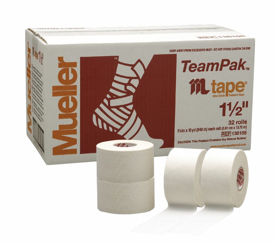 Mueller ミューラー ホワイトプロテープ 38mm (1ケース) #130105MJ