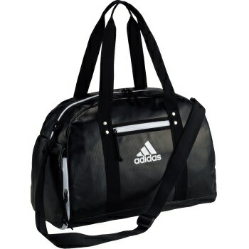 アディダス adidas ボストン型ボールバッグ サッカー ABB01BK 黒×白 縦45×横32×奥行23cm