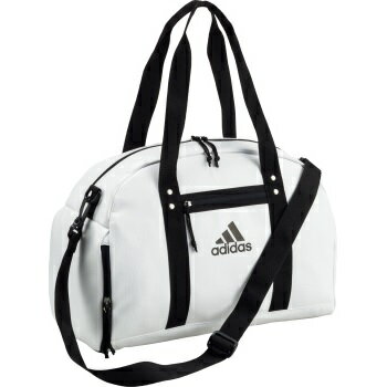 アディダス adidas ボストン型ボールバッグ サッカー ABB01W 白×黒 縦45×横32×奥行23cm