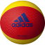 アディダス adidas ソフトバレーボール AVSRY 赤×黄 周囲77〜79cm ゴム製