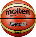 【ネーム加工可】モルテン molten バスケットボール GA6 6号球 屋外用 オレンジ BGA6