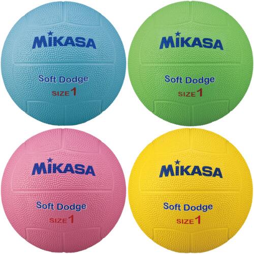 ミカサ MIKASA ソフトドッジボール1号 ゴム製 重量約260g STD-1SR-xのサムネイル