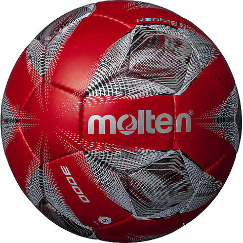 【ネーム加工可】モルテン molten サッカーボール ヴァンタッジオ3000 5号球 検定球 メタリックレッド×レッド 一般・大学・高校・中学校用 F5A3000-RR