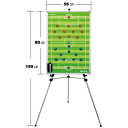 【代引不可】ミカサ MIKASA 作戦盤 サッカー 特大作戦盤 三脚付き SBFXL