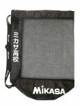 【ネーム加工可】ミカサ MIKASA ボールバッグ中 メッシュ巾着タイプ バレーボール6個サッカーボール6個バスケットボール4個収納可能 MBAS