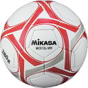 ボール 【ネーム加工可】ミカサ MIKASA サッカーボール 軽量5号球 約380g 一般・大学・高校・中学・シニア用 ホワイト/レッド MC512L-WR