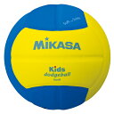 【ネーム加工可】ミカサ MIKASA スマイルドッジボール 0号 円周約50cm 重量約150g EVA(特殊スポンジ)素材 小学生低学年向き SD00-YBL