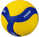 【ネーム加工可】ミカサ MIKASA バレーボール 4号球 中学・家庭婦人用 人工皮革 練習球 V430W