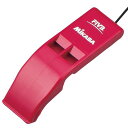 ミカサ MIKASA バレーボールホイッスル 長管ホイッスル コルクなし ひも付き バレーボール審判用ホイッスル BEAT500-R