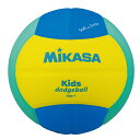 【ネーム加工可】ミカサ MIKASA スマイルドッジボール 1号 円周約57-59cm 重量約150g EVA(特殊スポンジ)素材 SD10-YLG