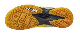 ヨネックス YONEX バドミントンシューズ ユニセックス POWERCUSHION COMFORT Z 2 パワークッションコンフォートZ2 079イエロー/ブラック ローカットモデル 3E設計 SHBCFZ2 079