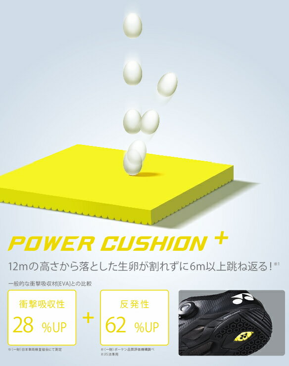 ヨネックス YONEX バドミントンシューズ ユニセックス POWERCUSHION COMFORT Z 2 パワークッションコンフォートZ2 079イエロー/ブラック ローカットモデル 3E設計 SHBCFZ2 079