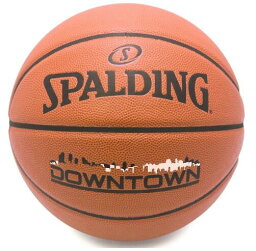 スポルディング SPALDING バスケットボール ダウンタウン 合成皮革 7号球 ブラウン 76-499J