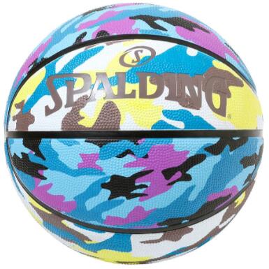 SPALDING スポルディング マルチカモ 5号球 5号球 ブルー×ブラウン 84494J SPALDING スポルディング マルチカモ 5号球 5号球 ブルー×ブラウン 84494J