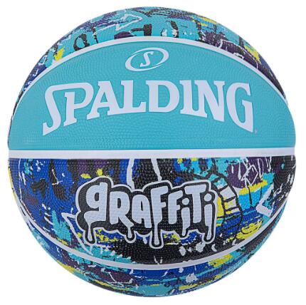 SPD-84515J スポルディング バスケットボール グラフィティ 5号球 ブルー SPALDING 1