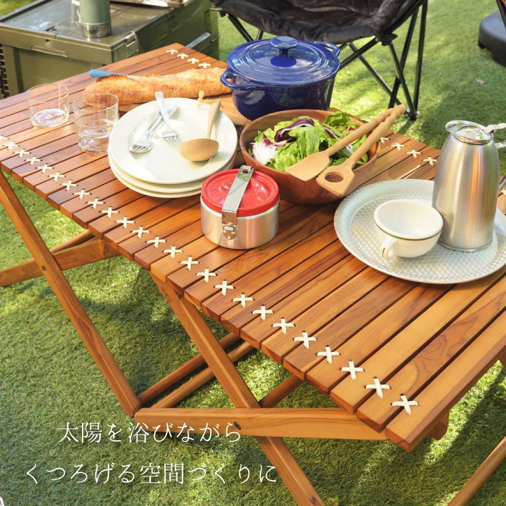 アウトドアテーブル 折りたたみ ダイニングテーブル 2人用 木製 キャンプ おうちキャンプ キャンプギア グランピング 新生活通販格安セール情報 楽天 通販
