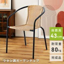 \ レビュー特典あり★ / ガーデンチェア ラタン 籐 ラタン調 チェア チェアー 椅子 イス 人工ラタン ダイニングチェア 背もたれ 肘あり 肘付き 肘掛け アームチェア 食卓椅子 編み込み 軽量 軽い リゾート BBQ 庭 テラス バルコニー ブラック 黒 ホワイト 白